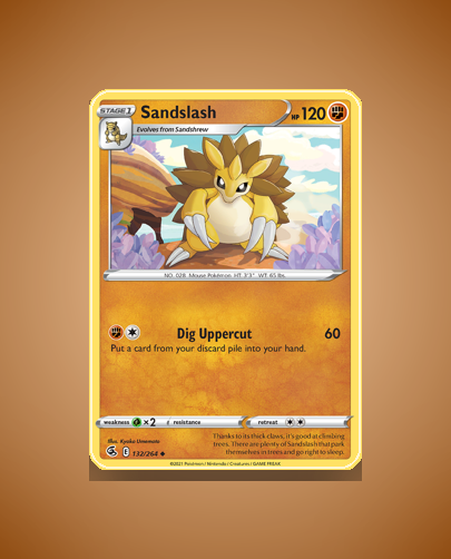 Sandslash (Fusion Strike) #132