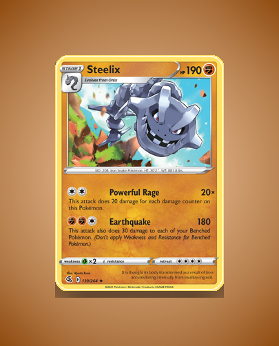 Steelix (Fusion Strike) #139
