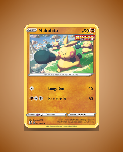 Collector’s Guide: Makuhita (Fusion Strike #142)
