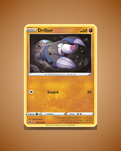 Drilbur (Fusion Strike) #147