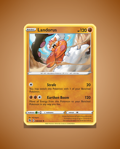 Landorus (Fusion Strike) #148