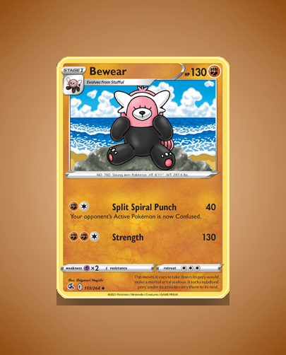 Collector’s Guide: Bewear (Fusion Strike #151)