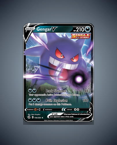 Gengar V (Fusion Strike) #156