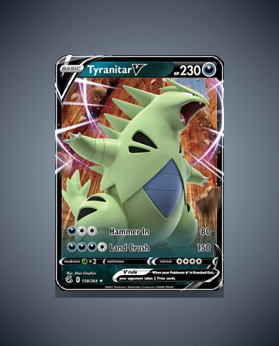 Tyranitar V (Fusion Strike) #158
