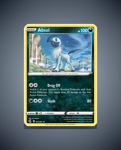 Collector’s Guide: Absol (Fusion Strike #164)