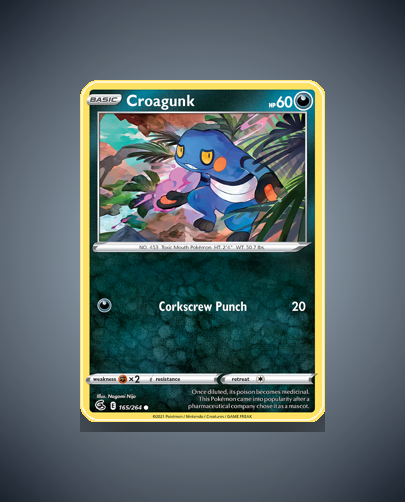Collector’s Guide: Croagunk (Fusion Strike #165)