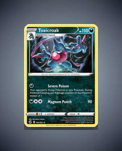 Toxicroak (Fusion Strike) #166