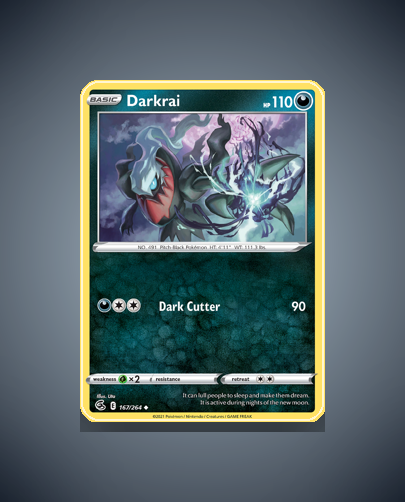 Collector’s Guide: Darkrai (Fusion Strike #167)