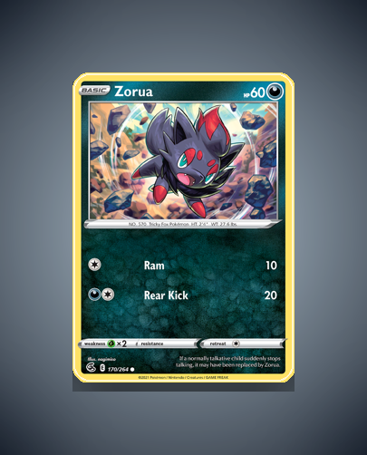 Collector’s Guide: Zorua (Fusion Strike #170)