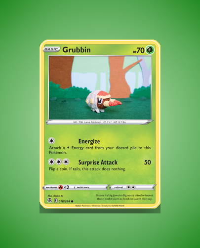 Grubbin (Fusion Strike) #18