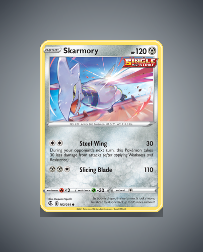 Collector’s Guide: Skarmory (Fusion Strike #182)