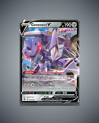 Genesect V (Fusion Strike) #185