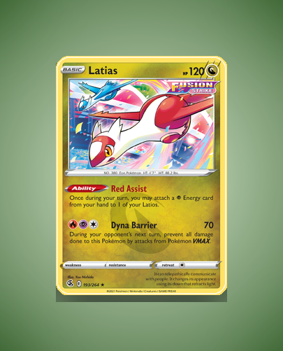 Collector’s Guide: Latias (Fusion Strike #193)
