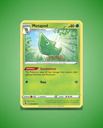 Metapod (Fusion Strike) #2