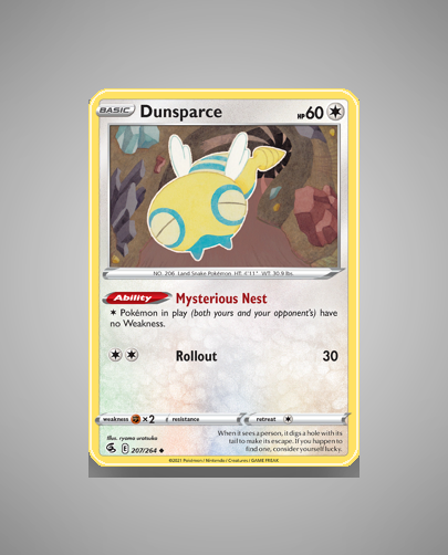 Dunsparce (Fusion Strike) #207