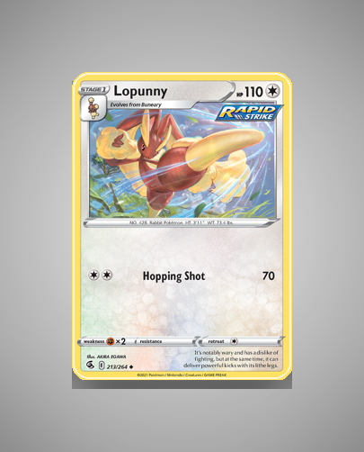 Lopunny (Fusion Strike) #213