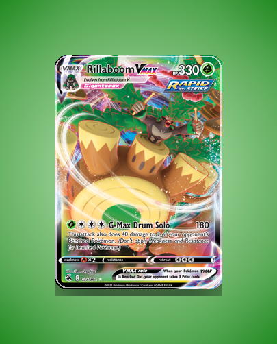 Collector’s Guide: Rillaboom VMAX (Fusion Strike #23)