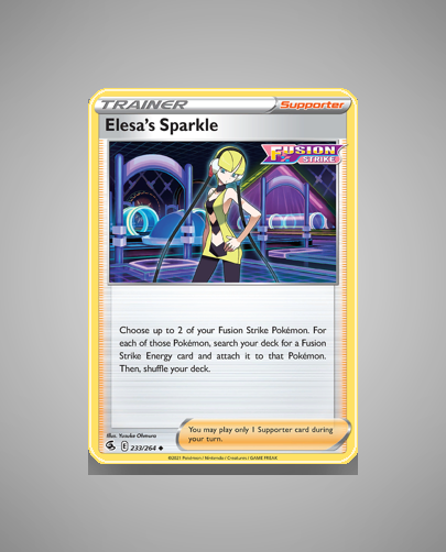 Elesa's Sparkle (Fusion Strike) #233
