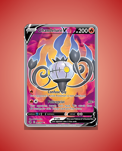 Chandelure V (Fusion Strike) #247