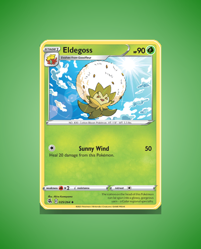 Collector’s Guide: Eldegoss (Fusion Strike #25)