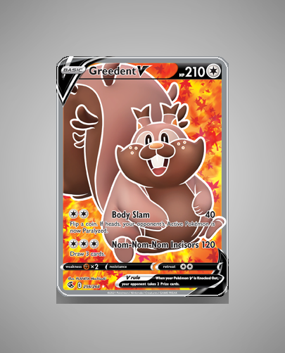 Greedent V (Fusion Strike) #256