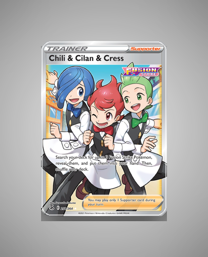 Chili & Cilan & Cress (Fusion Strike) #258