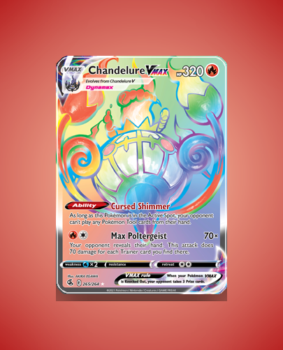 Chandelure VMAX (Fusion Strike) #265