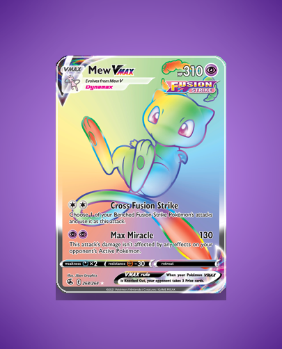 Mew VMAX (Fusion Strike) #268