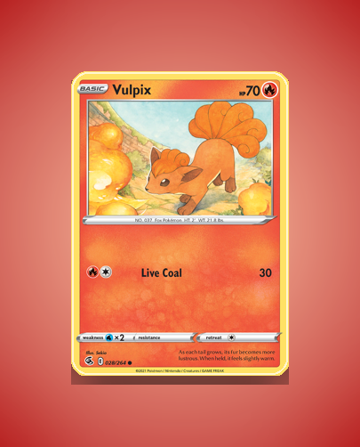 Collector’s Guide: Vulpix (Fusion Strike #28)