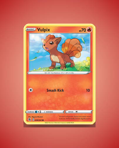 Collector’s Guide: Vulpix (Fusion Strike #29)