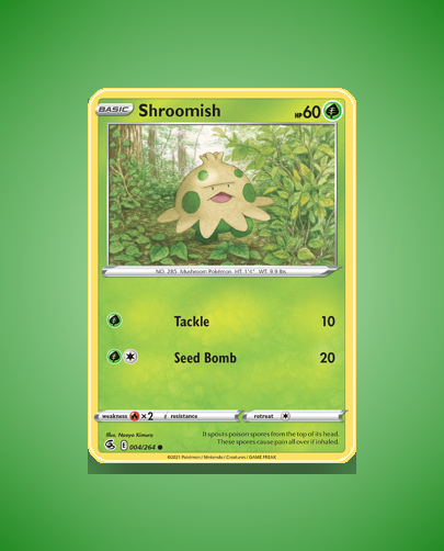 Collector’s Guide: Shroomish (Fusion Strike #4)