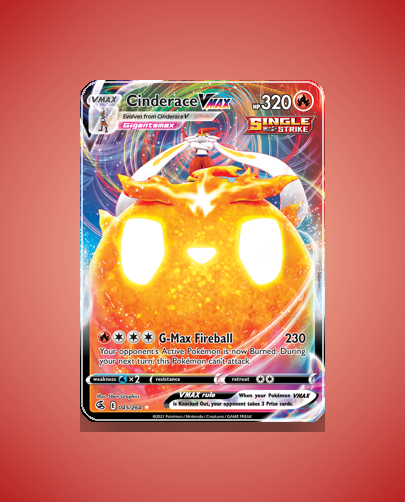 Cinderace VMAX (Fusion Strike) #45