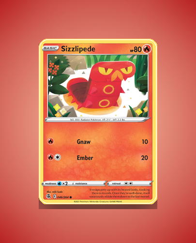 Sizzlipede (Fusion Strike) #46
