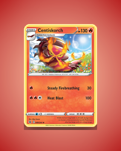 Collector’s Guide: Centiskorch (Fusion Strike #49)