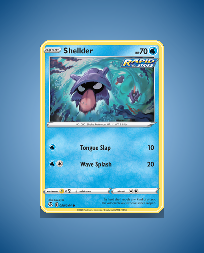 Shellder (Fusion Strike) #50