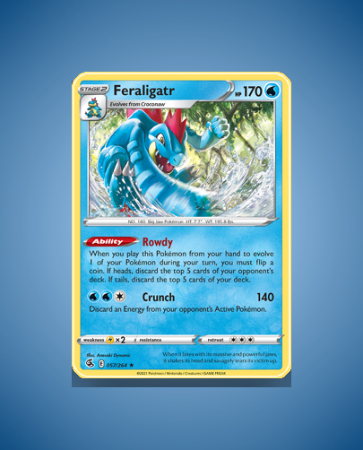 Feraligatr (Fusion Strike) #57