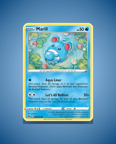 Marill (Fusion Strike) #58