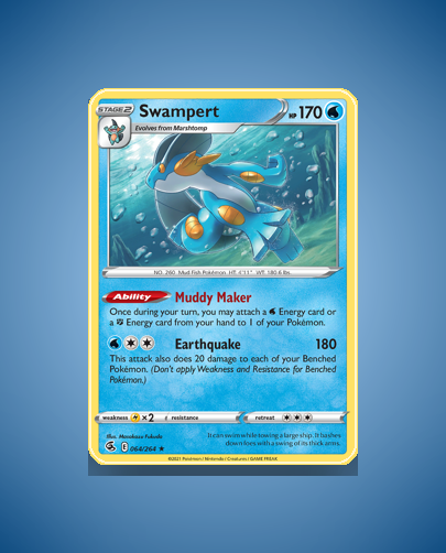 Swampert (Fusion Strike) #64