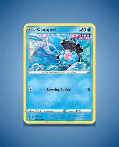 Clamperl (Fusion Strike) #65