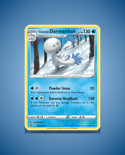 Galarian Darmanitan (Fusion Strike) #72