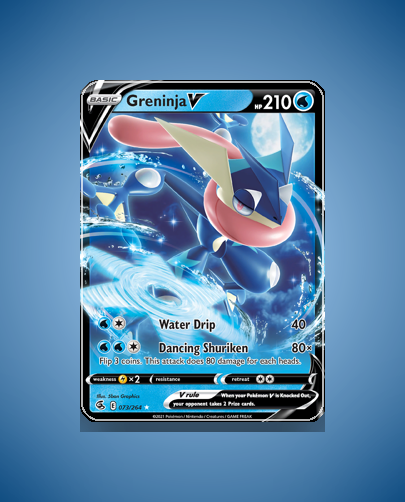 Greninja V (Fusion Strike) #73