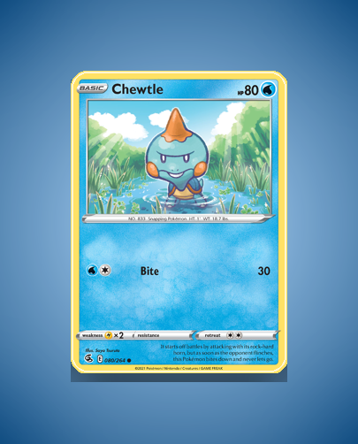 Chewtle (Fusion Strike) #80