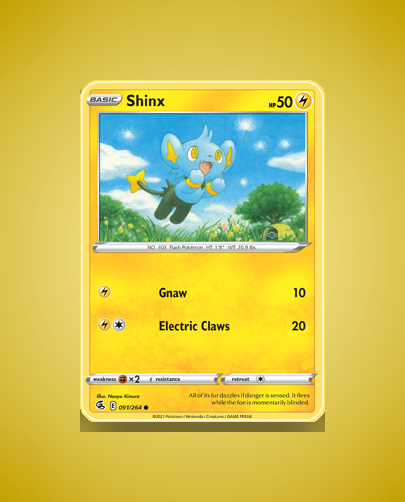 Collector’s Guide: Shinx (Fusion Strike #91)