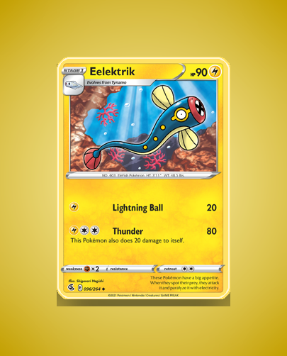 Eelektrik (Fusion Strike) #96