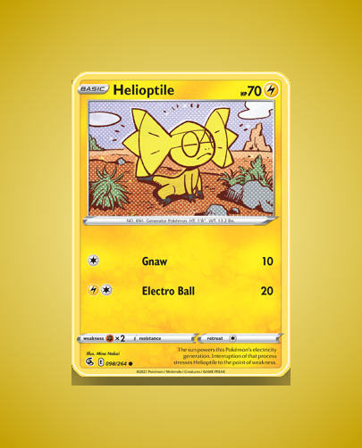 Helioptile (Fusion Strike) #98