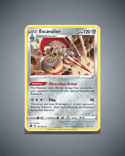 Collector’s Guide: Escavalier (Brilliant Stars #101)