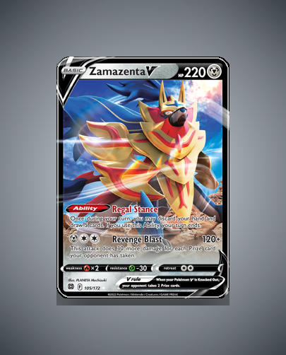 Zamazenta V (Brilliant Stars) #105