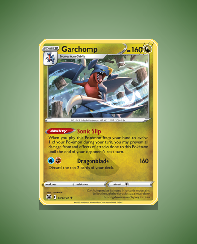 Collector’s Guide: Garchomp (Brilliant Stars #109)