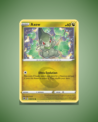 Collector’s Guide: Axew (Brilliant Stars #110)