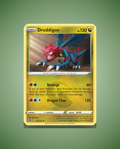 Druddigon (Brilliant Stars) #113